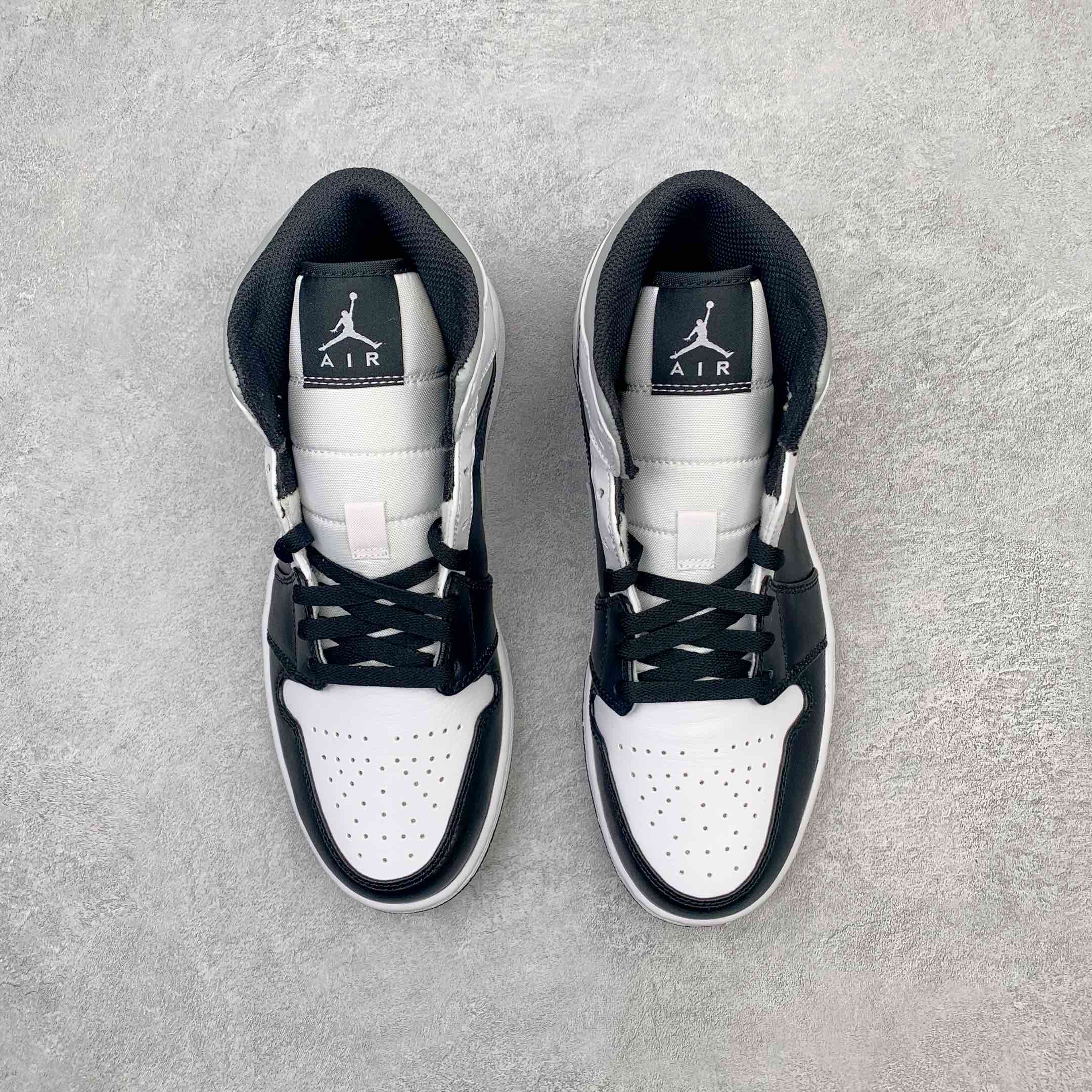 Jordan 1 Mid White Shadow - vstockx