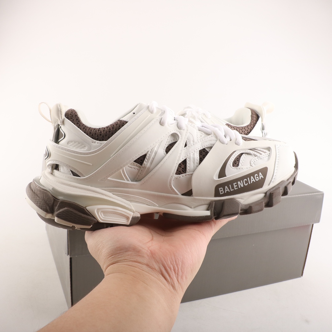 Balenciaga Track Mule Clear Sole Sneakers 3.0 - vstockx