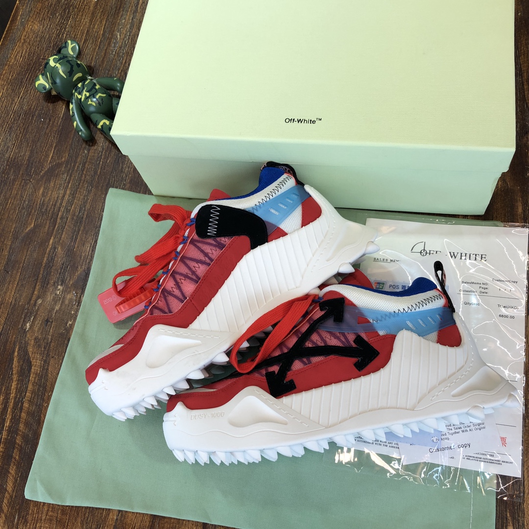 OFF-WHITE Odsy-1000 Red - vstockx