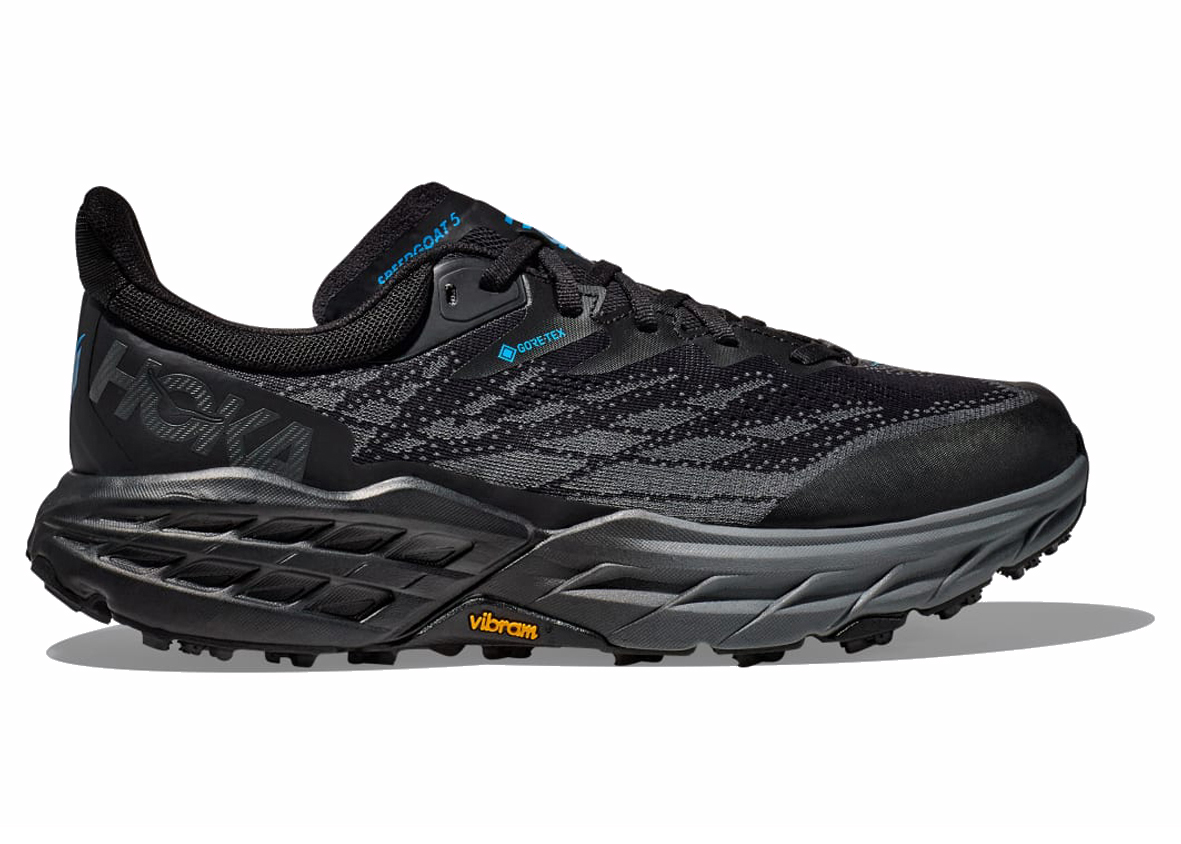 Hoka One One Speedgoat 5 GTX Black Black - vstockx