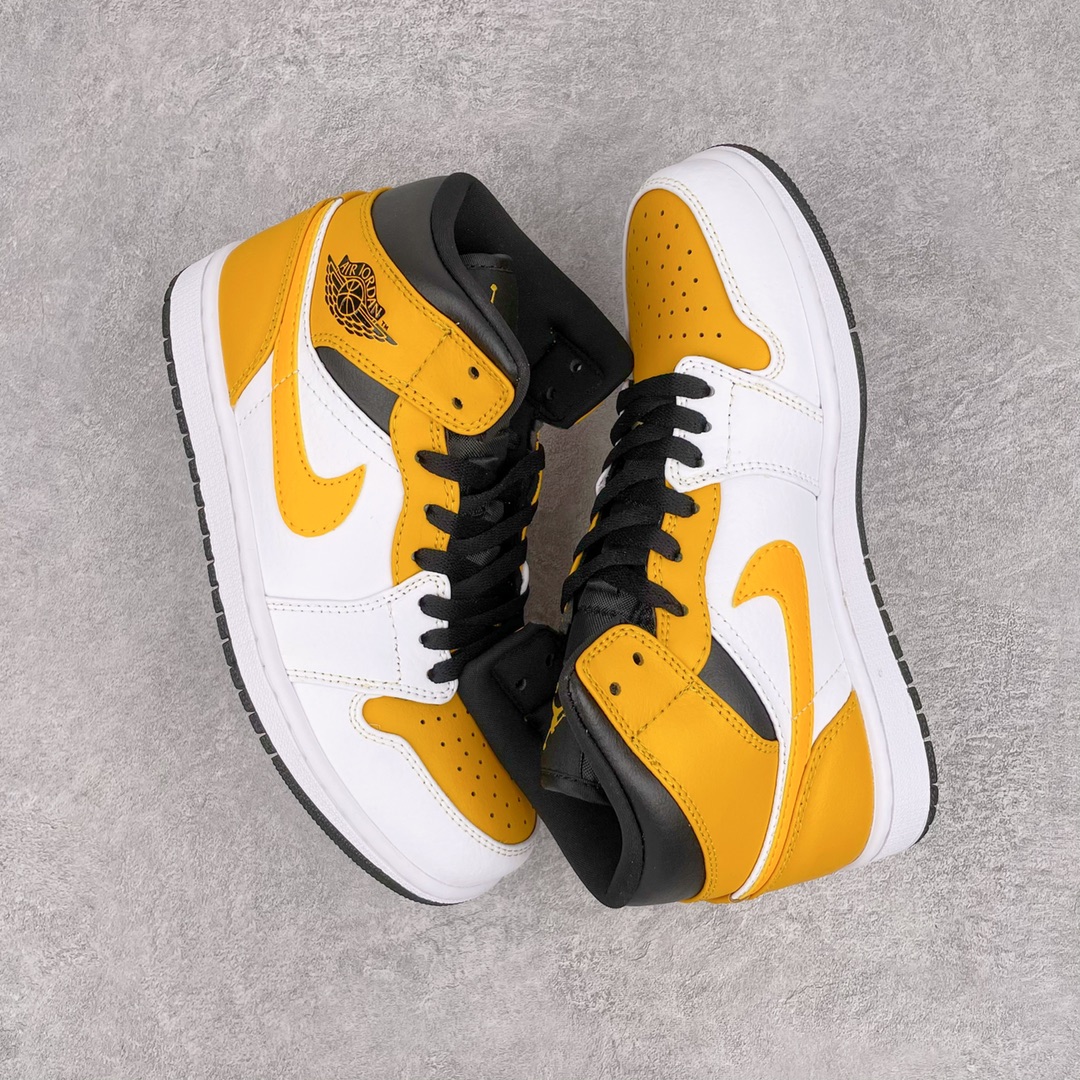 Jordan 1 Mid University Gold - vstockx