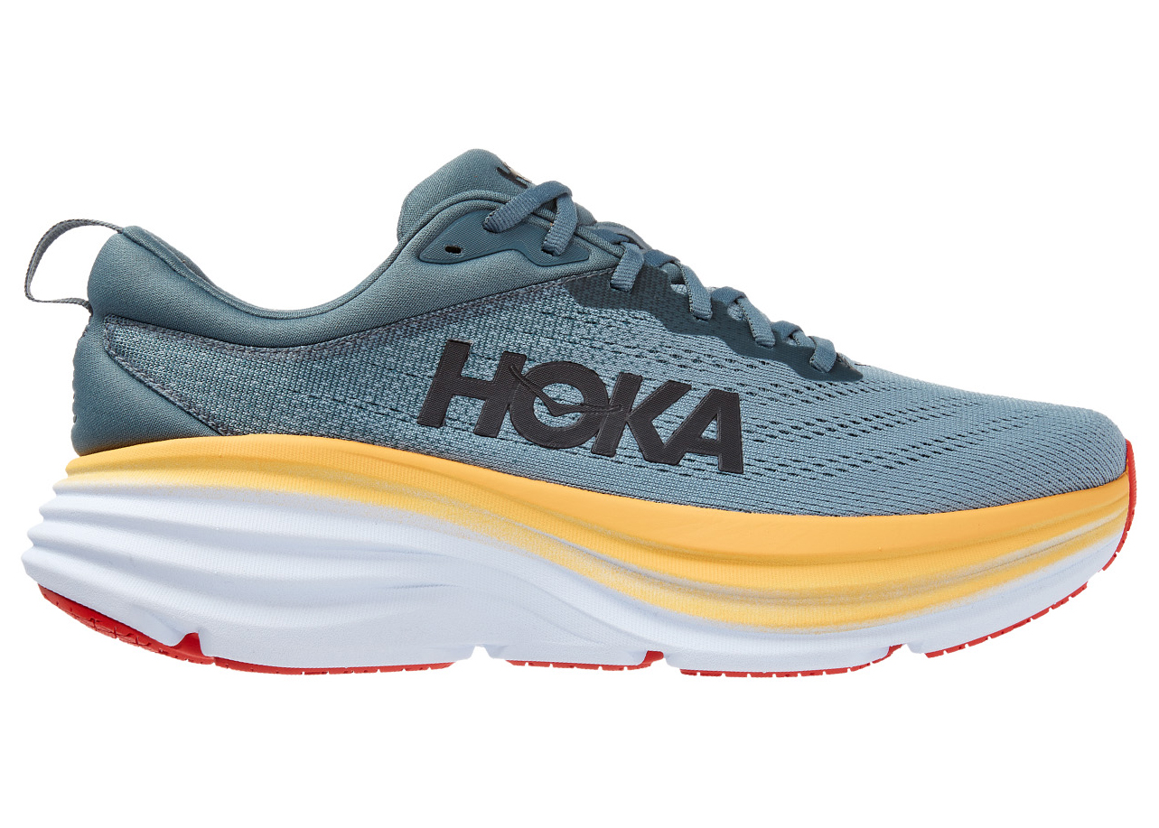 Hoka One One Bondi 8 Goblin Blue Mountain Spring - vstockx