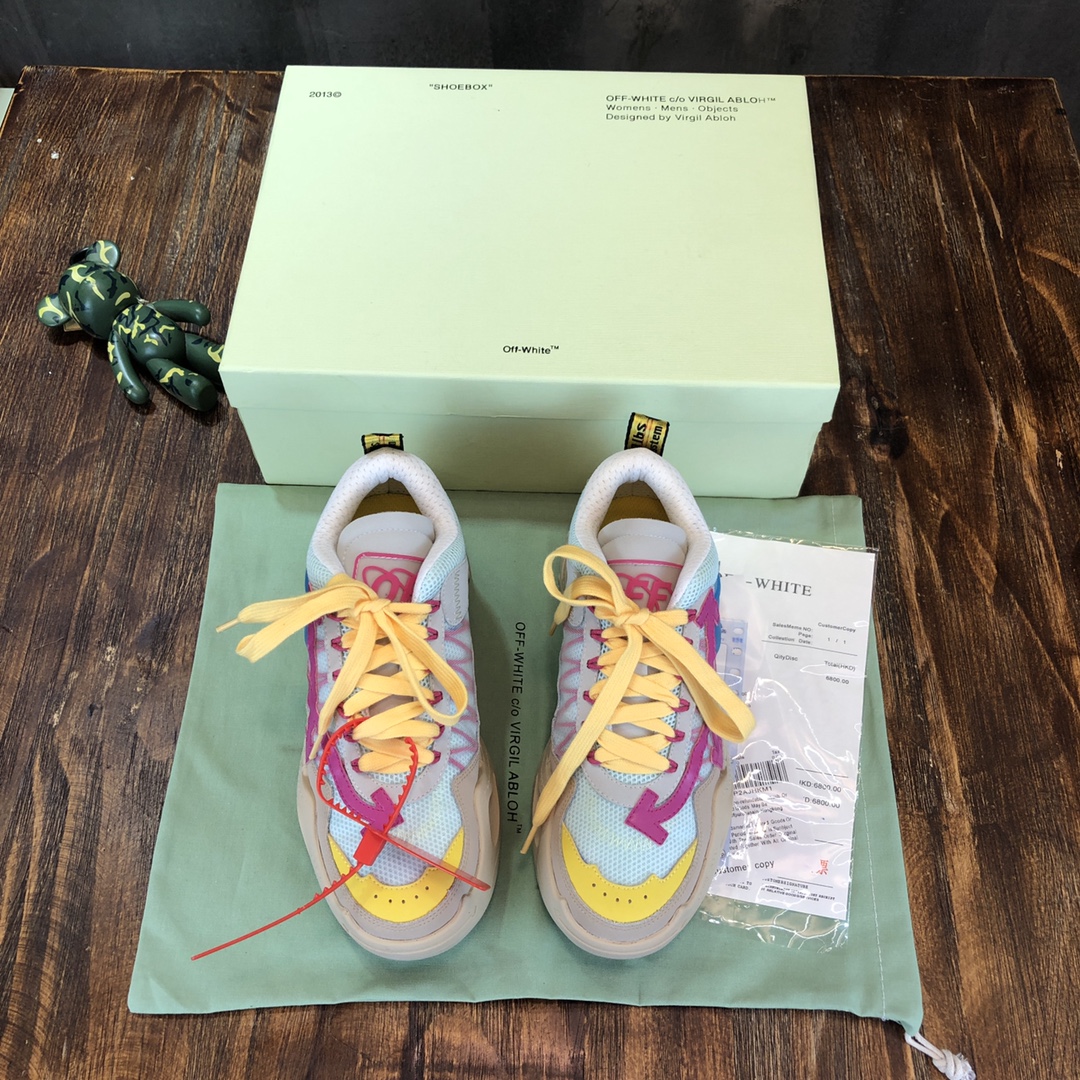 Off-White Odsy-1000 Cream Pink (W) - vstockx