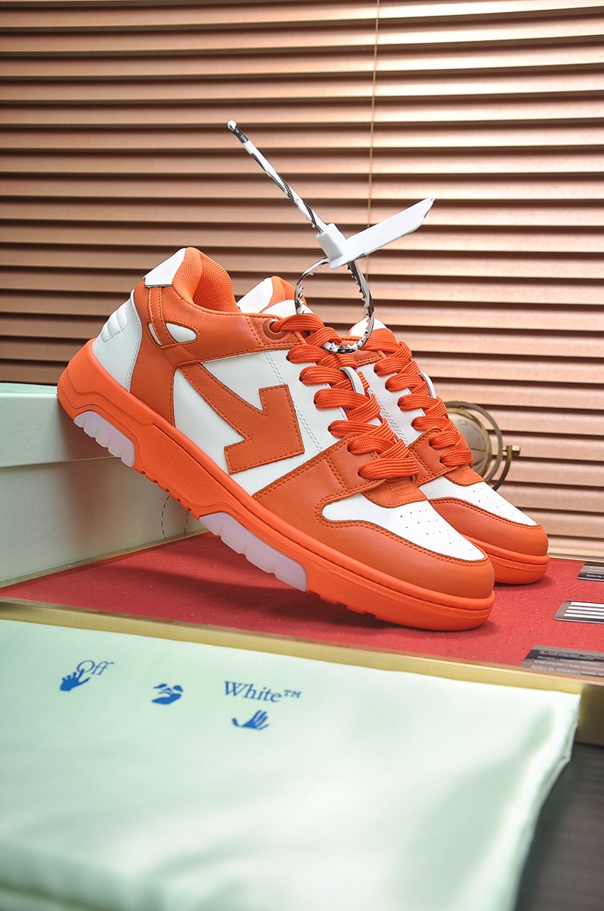 OFF-WHITE OOO Low Out of Office Red White - vstockx