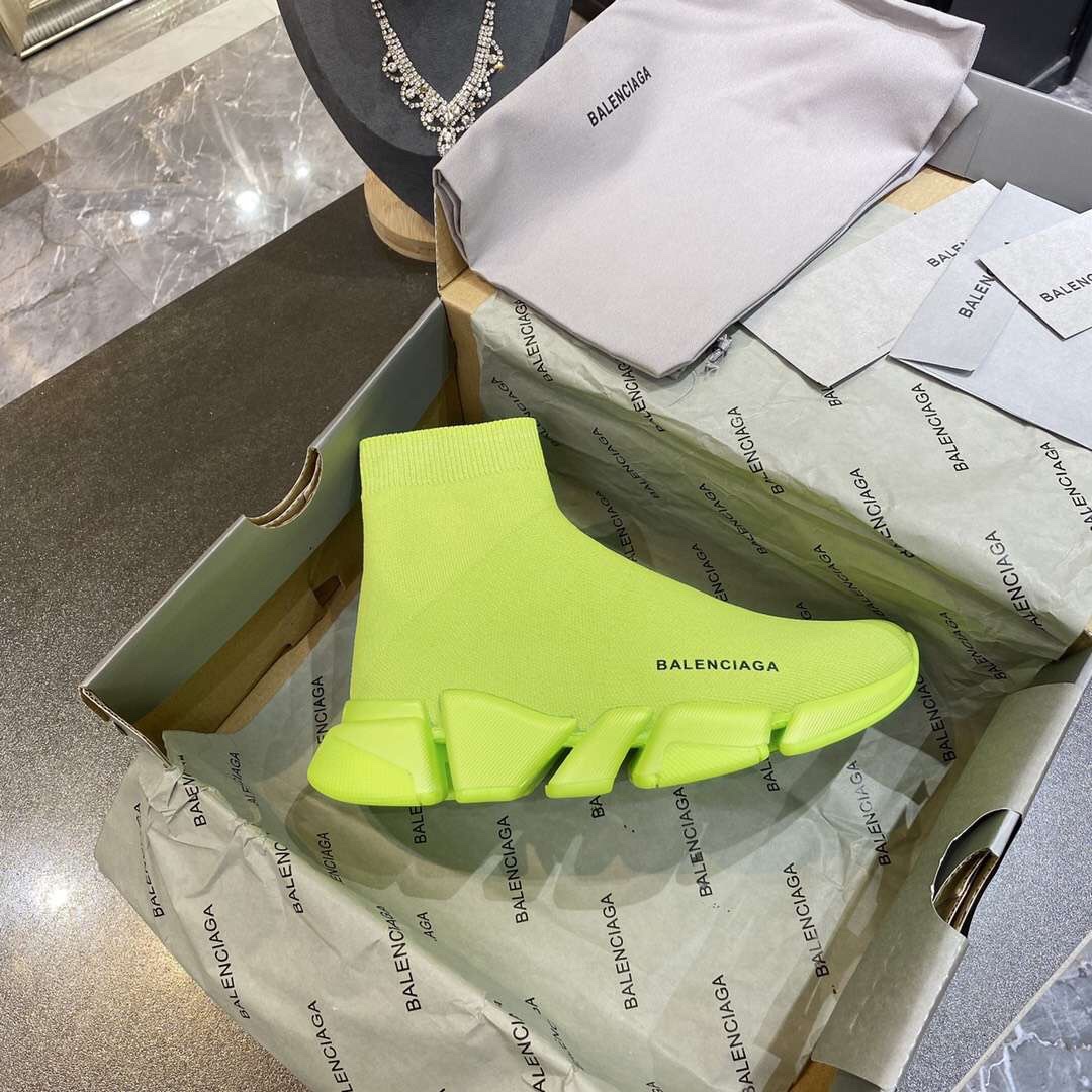 Balenciaga Speed 2.0 Fluo Yellow - vstockx