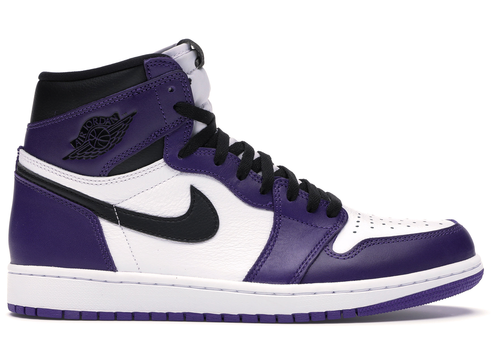 Jordan 1 Retro High Court Purple White - vstockx