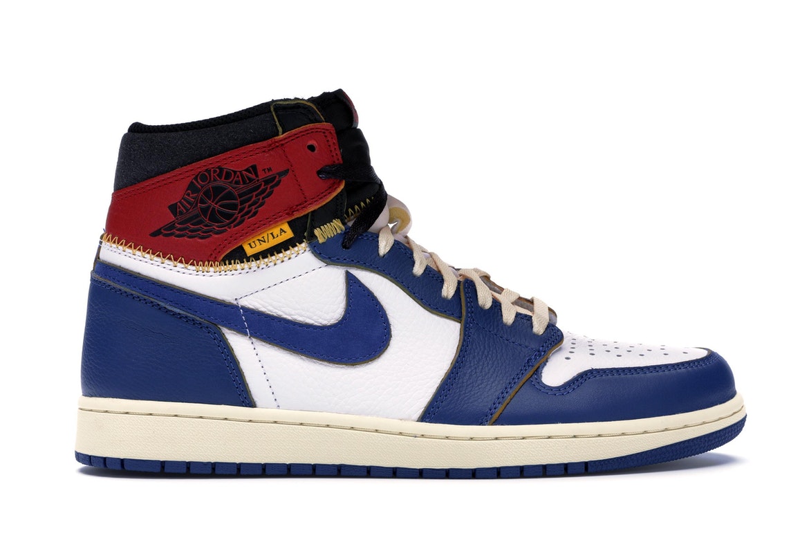 Jordan 1 Retro High Union Los Angeles Blue Toe - vstockx