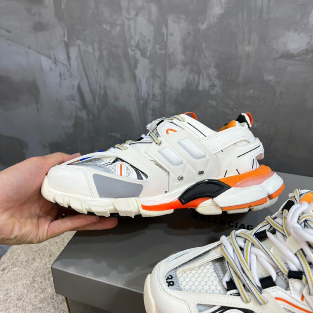 Balenciaga Track White Orange - vstockx