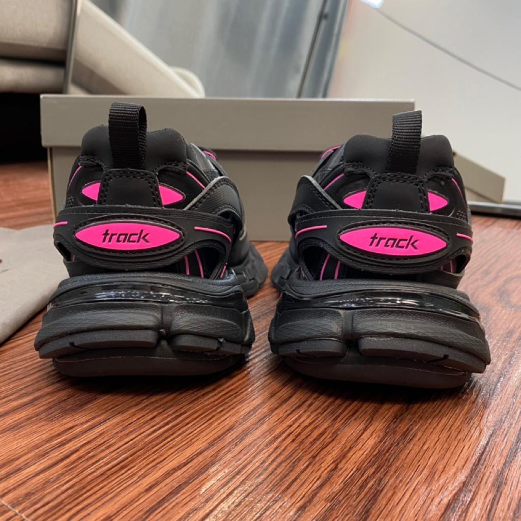 Balenciaga Track Washed Black Pink (W) - vstockx