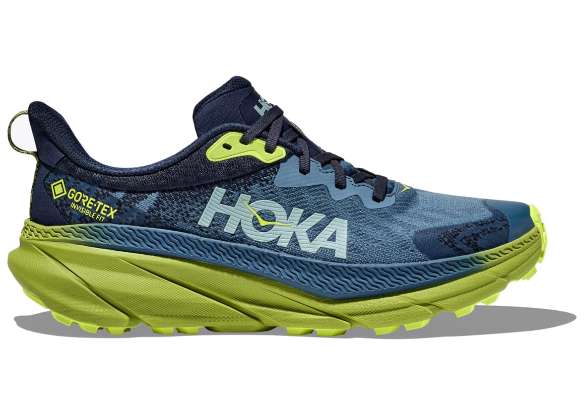 Hoka One One Challenger ATR 7 GTX Outer Space Dark Citron - vstockx