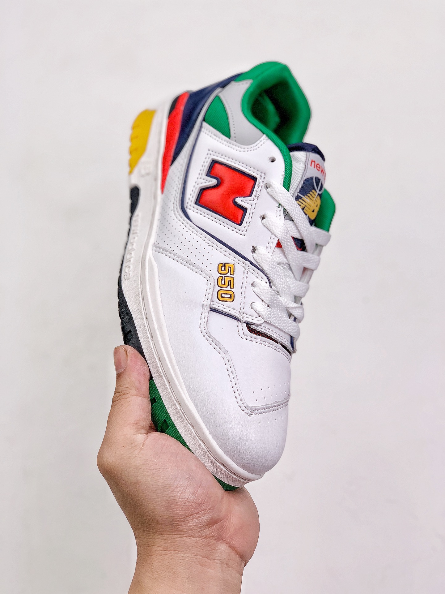 New Balance 550 White Multicolor - vstockx