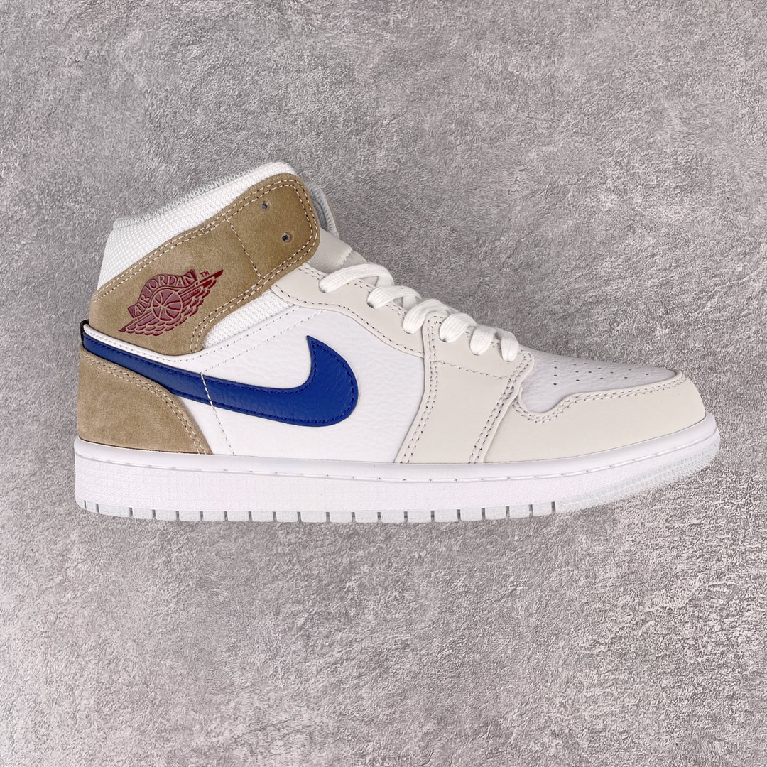 Jordan 1 Mid Tan Suede - vstockx