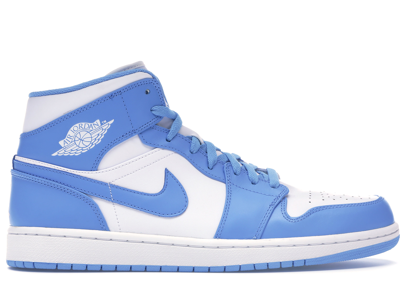 Jordan 1 Retro Mid UNC - vstockx