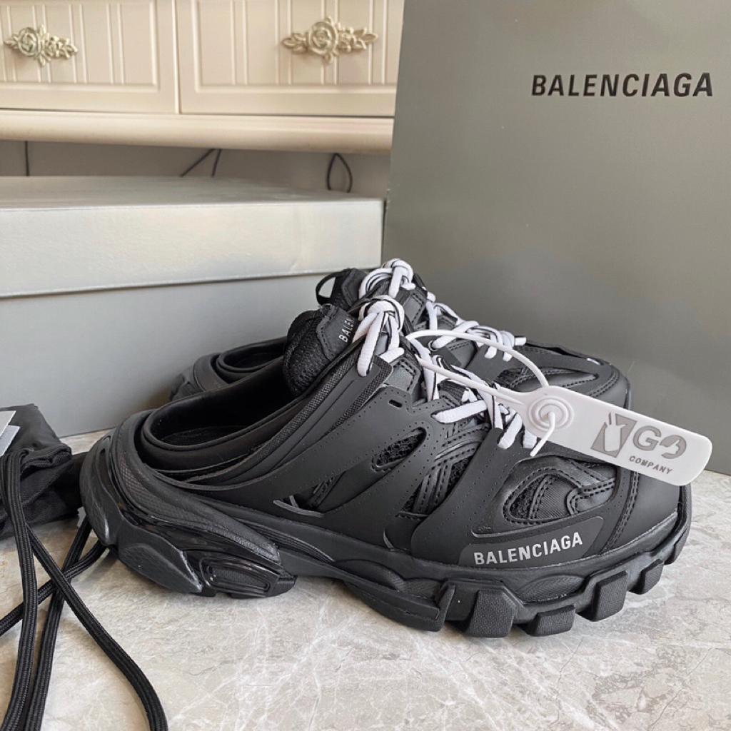 Balenciaga Track Mule Black - vstockx