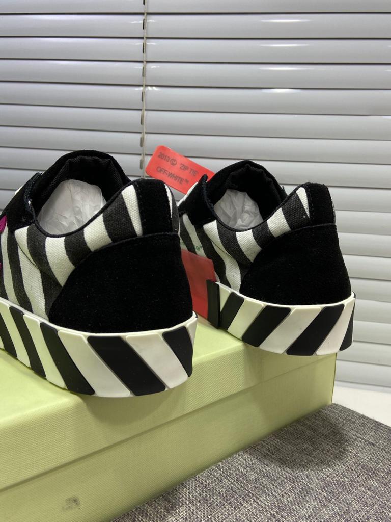 OFF-WHITE Vulc Low Stripe Violet SS20 - vstockx