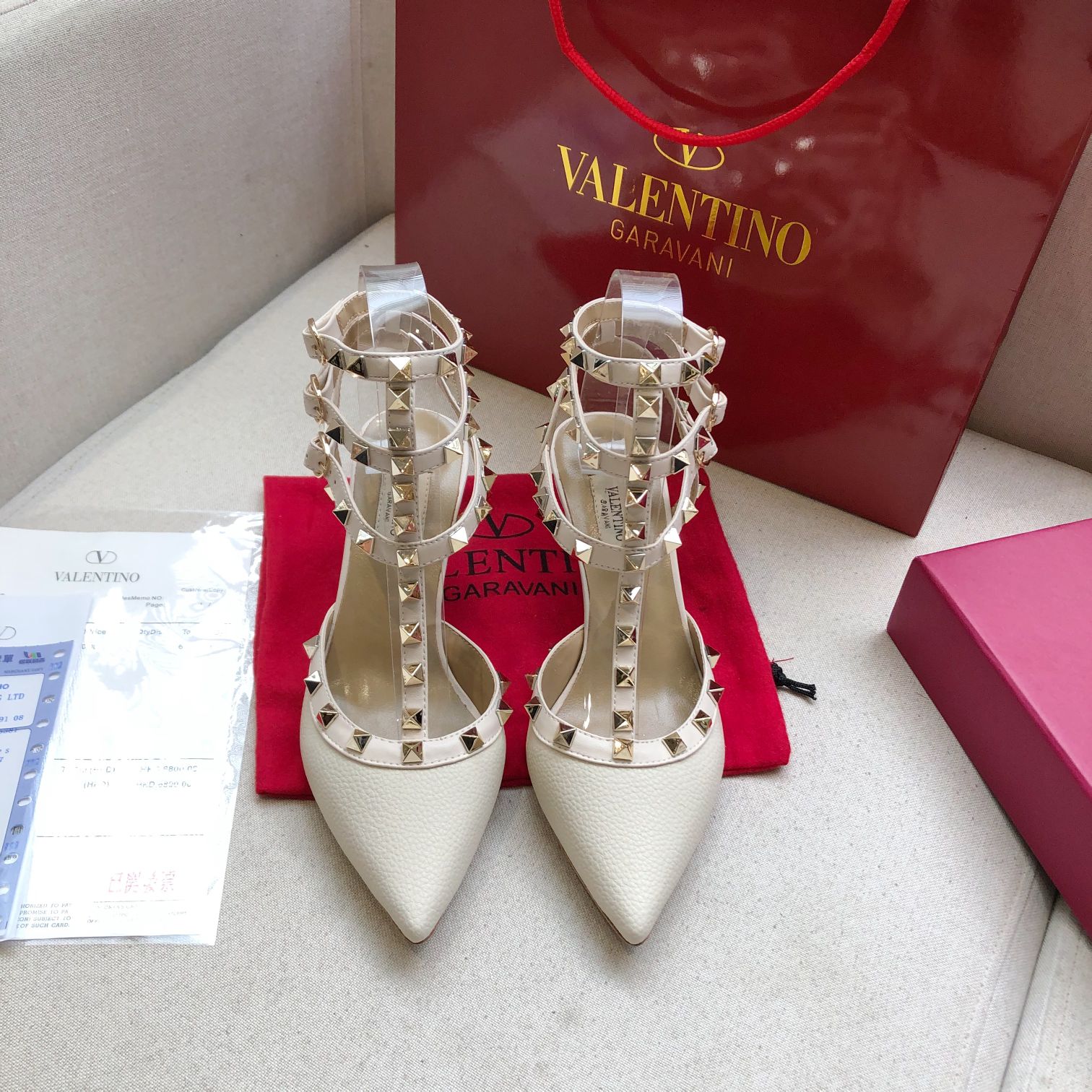 Valentino Garavani Roman Stud 65mm sandals Women 1 - vstockx