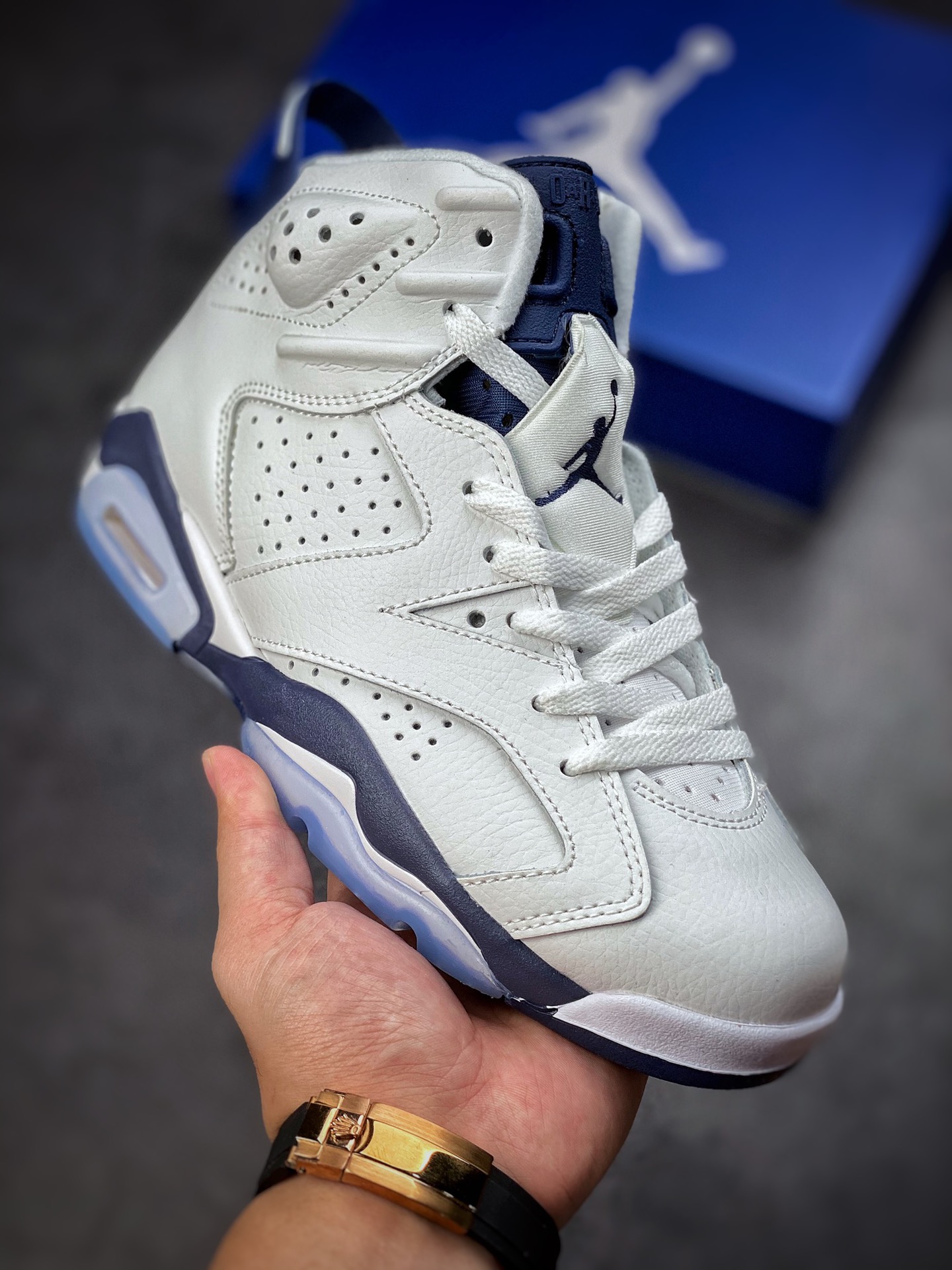 Jordan 6 Retro Midnight Navy (2022) - vstockx