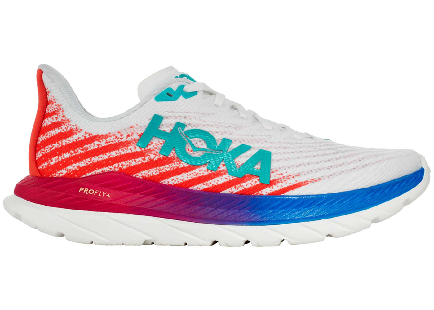 Hoka One One Mach 5 White Flame - vstockx