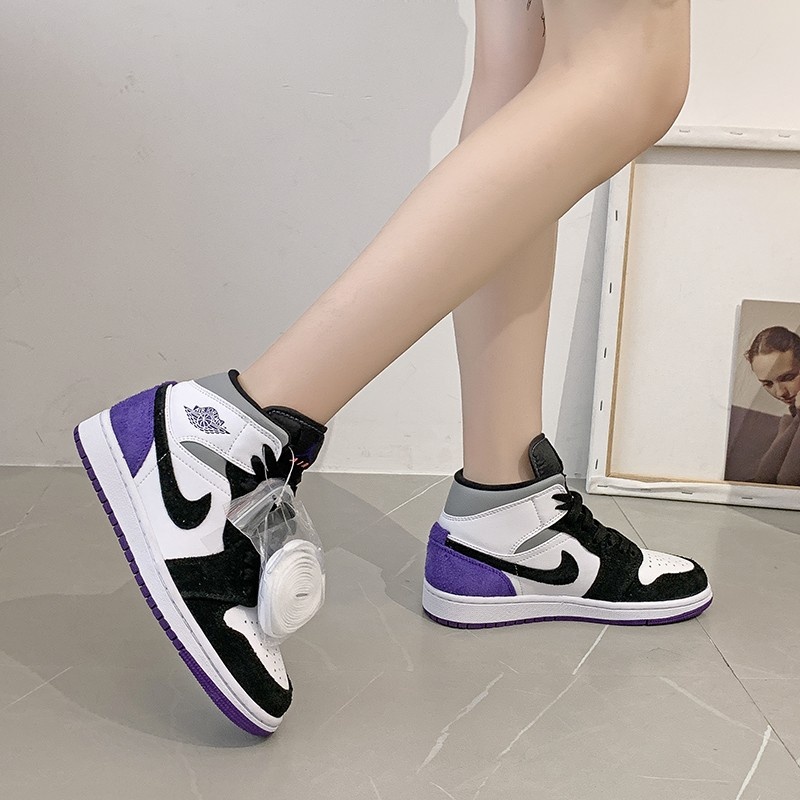 Jordan 1 Mid SE Purple - vstockx