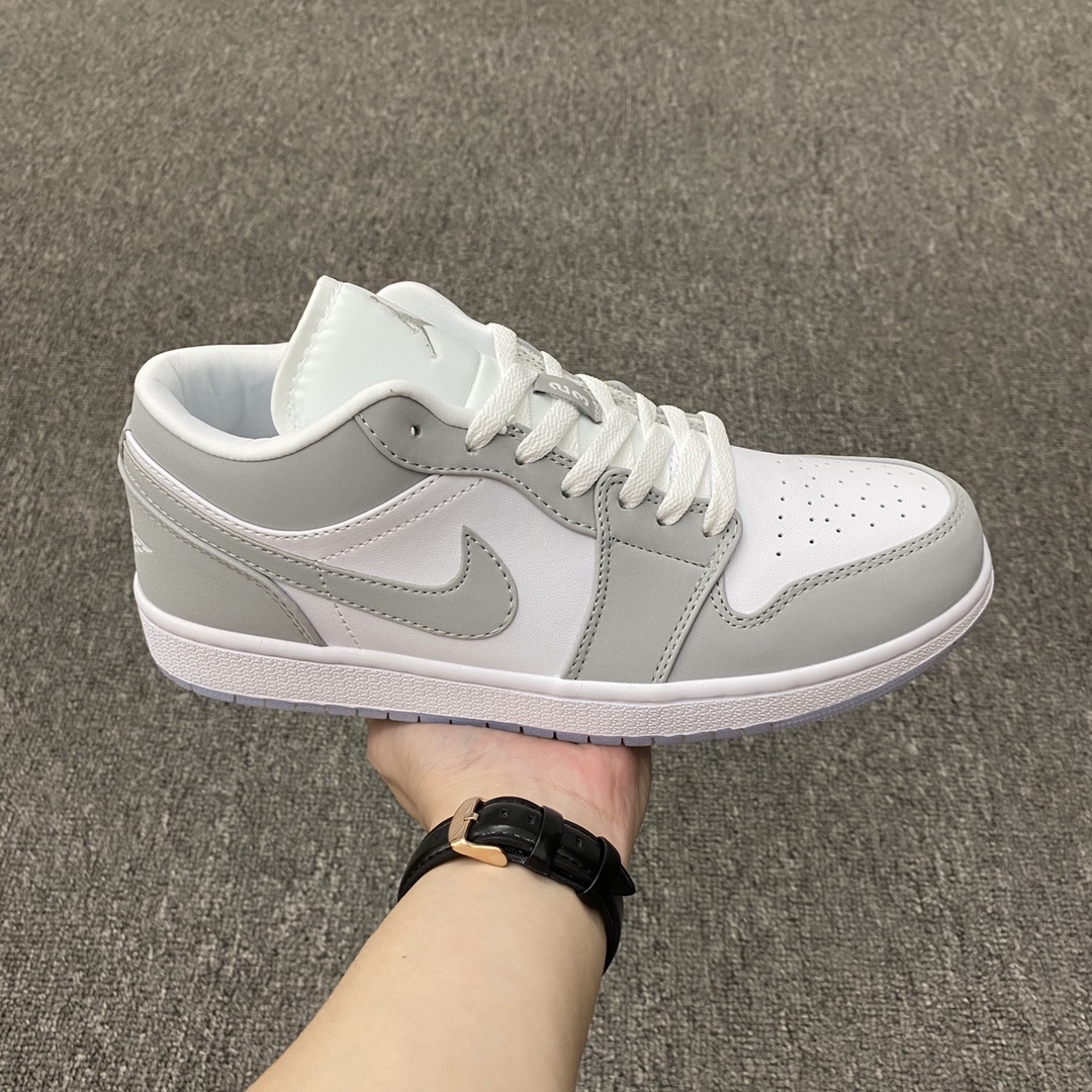 Jordan 1 Low Wolf Grey (W) - vstockx
