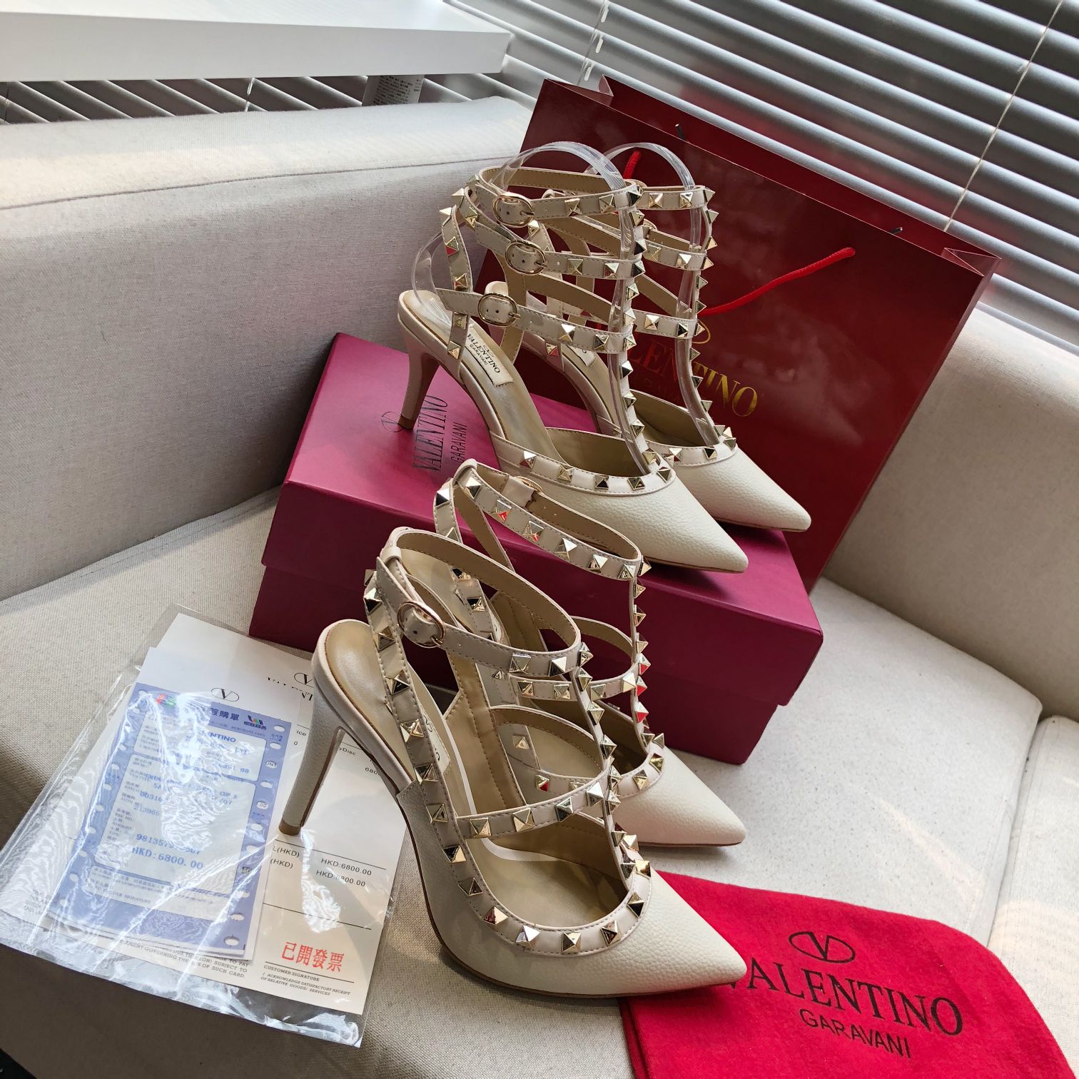 Valentino Garavani Roman Stud 65mm sandals Women 1 - vstockx