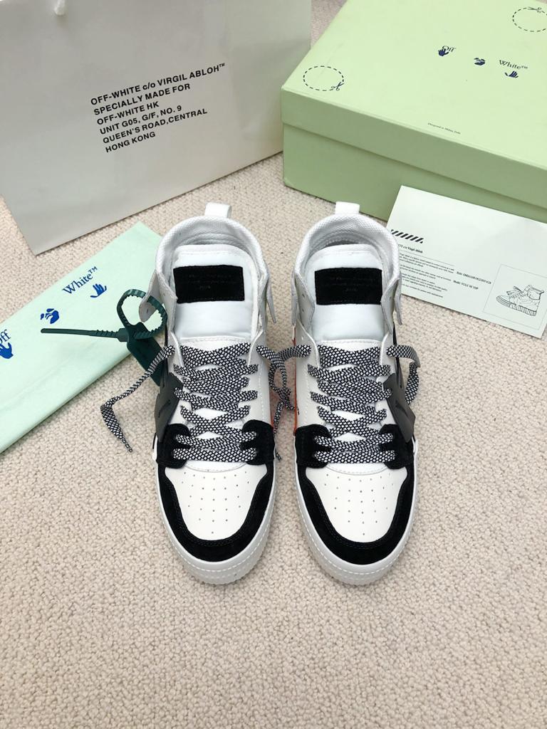 OFF-WHITE Vulc High White Black - vstockx