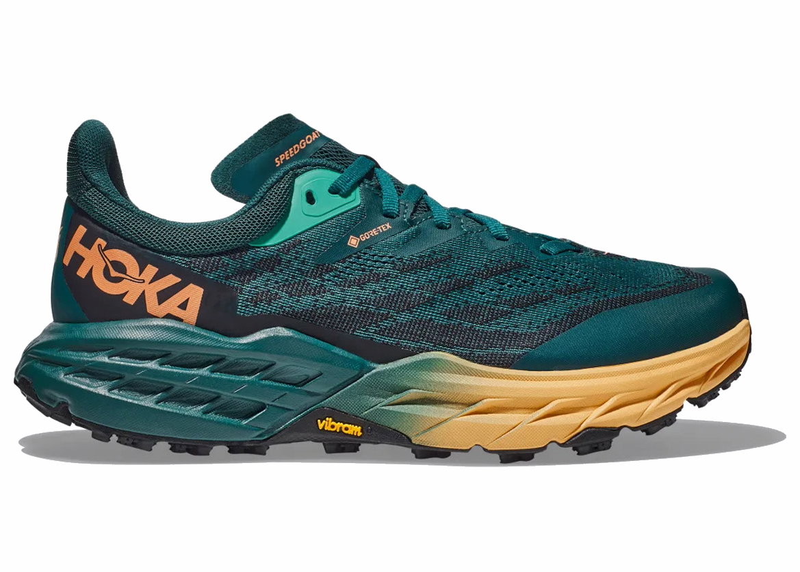 Hoka One One Speedgoat 5 GTX Deep Teal Black (Women's) - vstockx