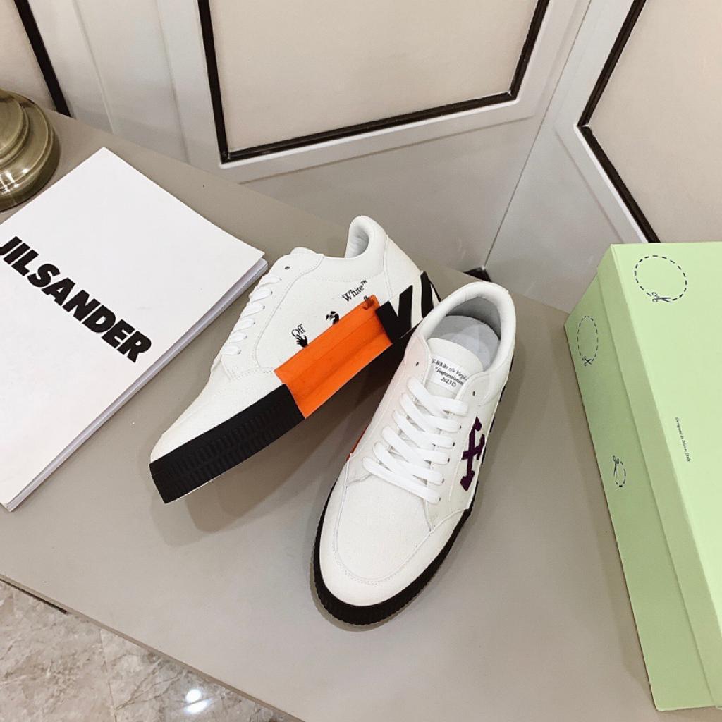OFF-WHITE Vulc Low White/Purple SS21 - vstockx