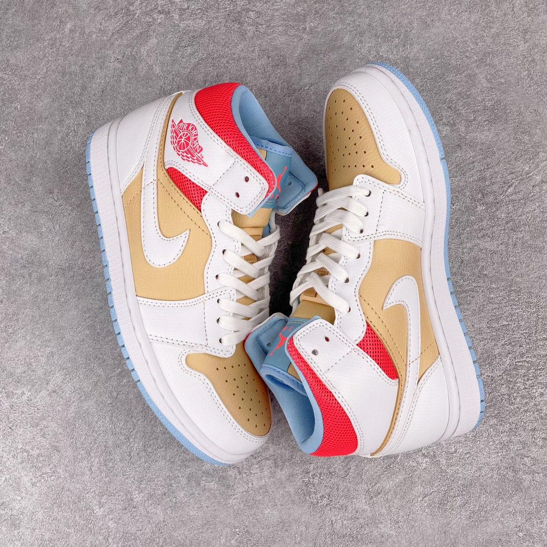 Jordan 1 Mid SE Sesame (Women's) - vstockx