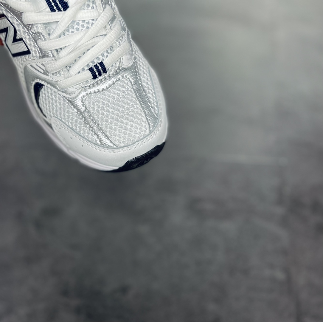 New Balance 530 White Silver Navy - vstockx