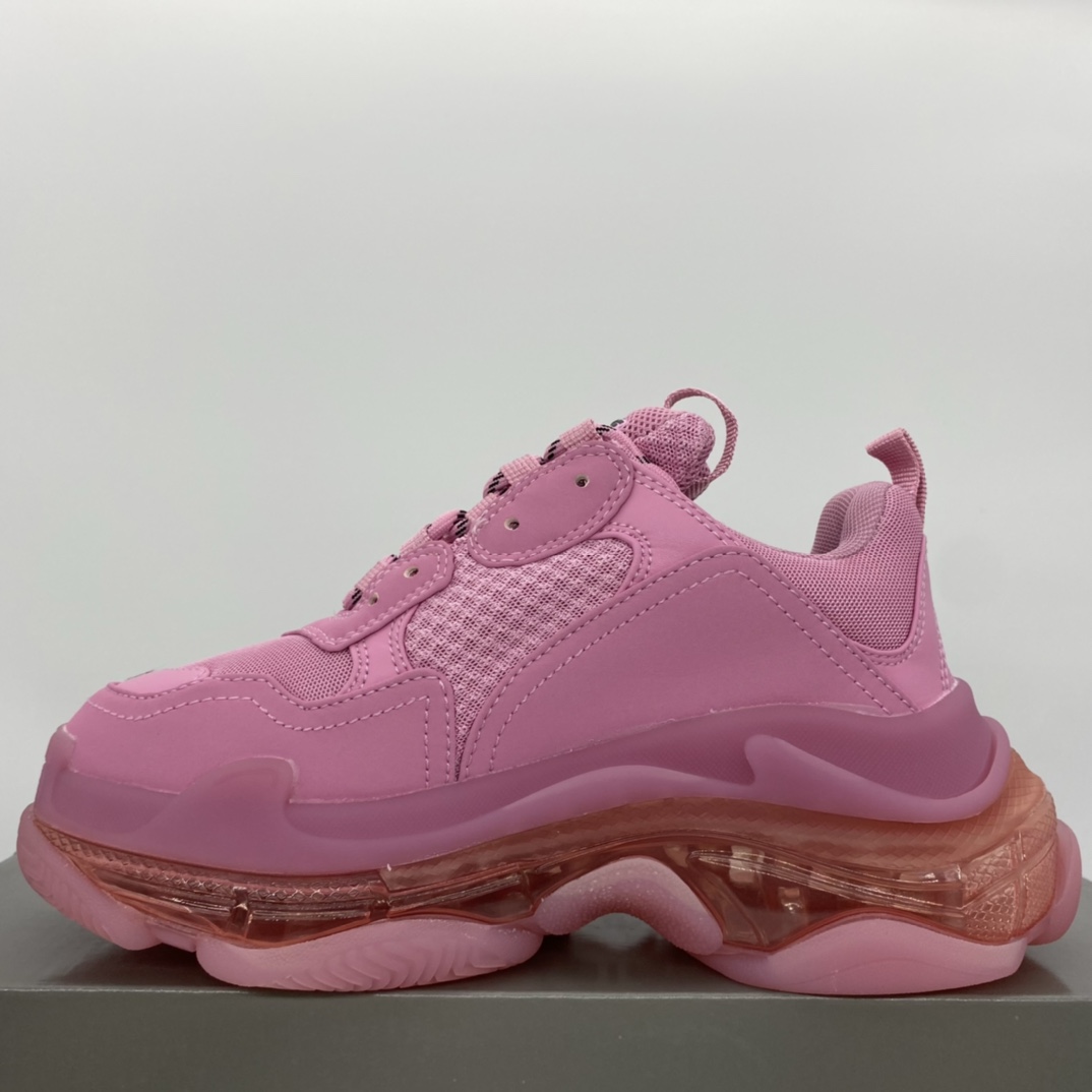Balenciaga Triple S Clear Sole Pink (W) - vstockx