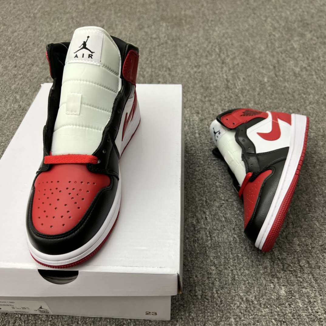 Jordan 1 Mid Alternate Bred Toe (W) - vstockx