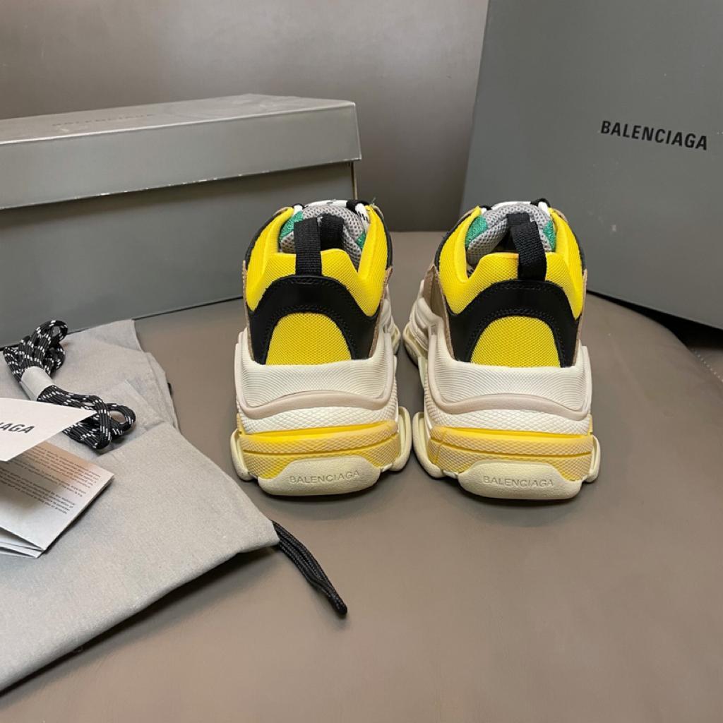 Balenciaga Triple S Beige Green Yellow (2018 Reissue) - vstockx