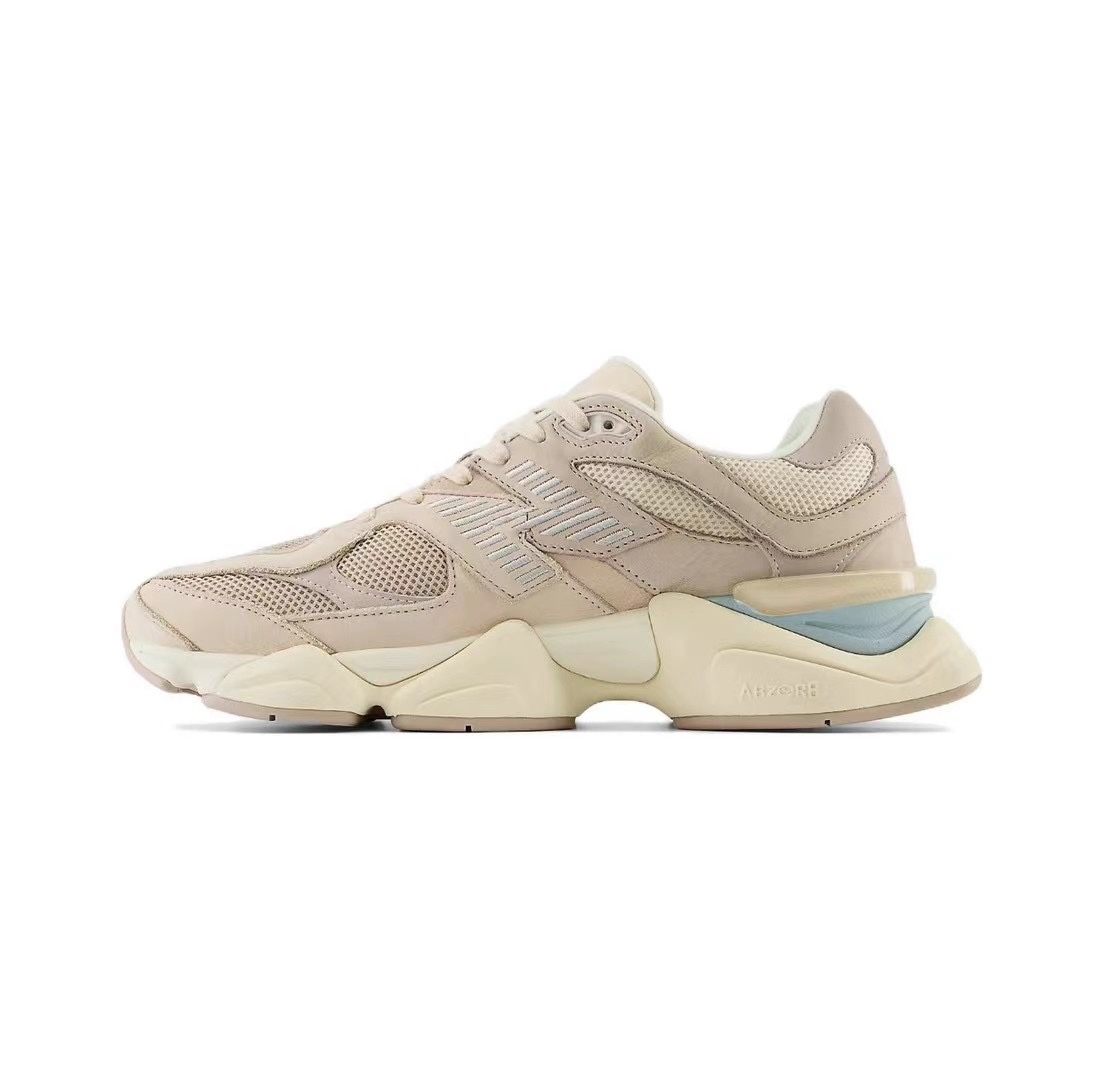 New Balance 9060 Ivory Cream Pink Sand - vstockx