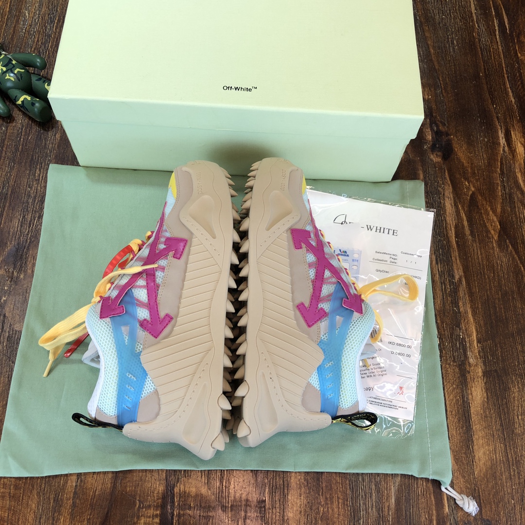 Off-White Odsy-1000 Cream Pink (W) - vstockx