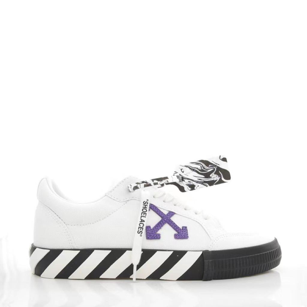 OFF-WHITE Vulc Low White/Purple SS21 - vstockx