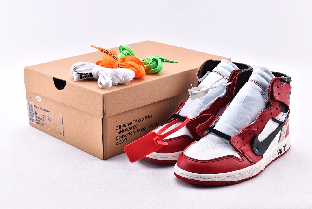 Jordan 1 Retro High Off-White Chicago - vstockx