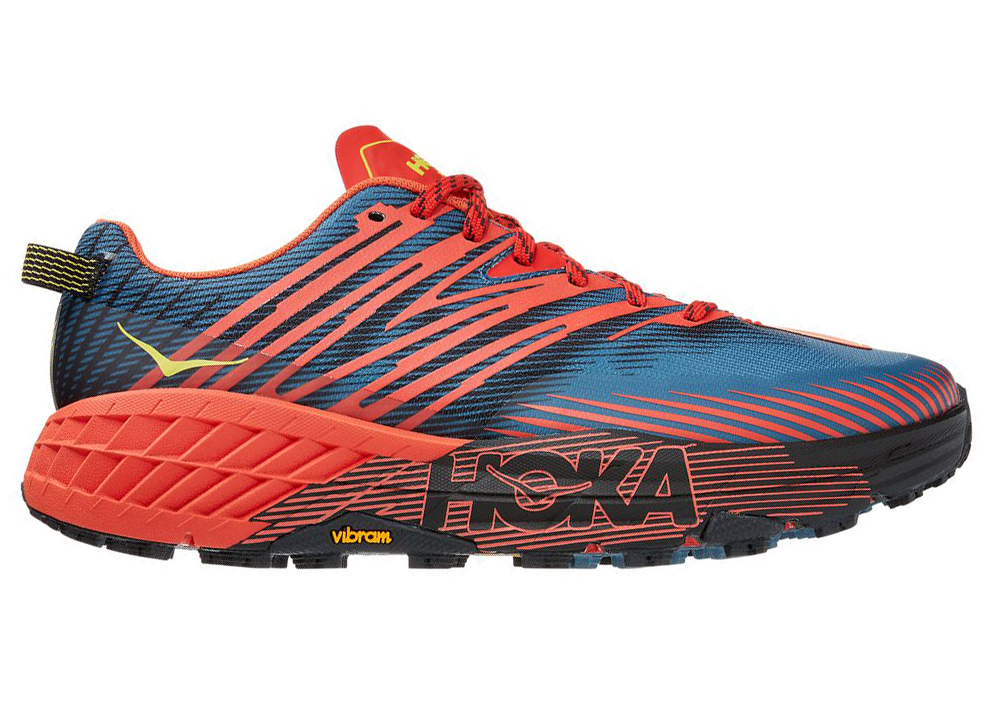 Hoka One One Speedgoat 4 Fiesta Provincal Blue - vstockx