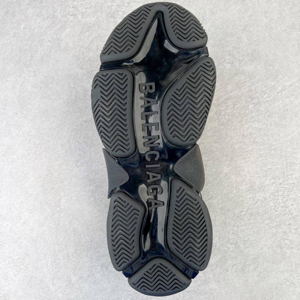 Balenciaga Triple S Clear Sole Black - vstockx