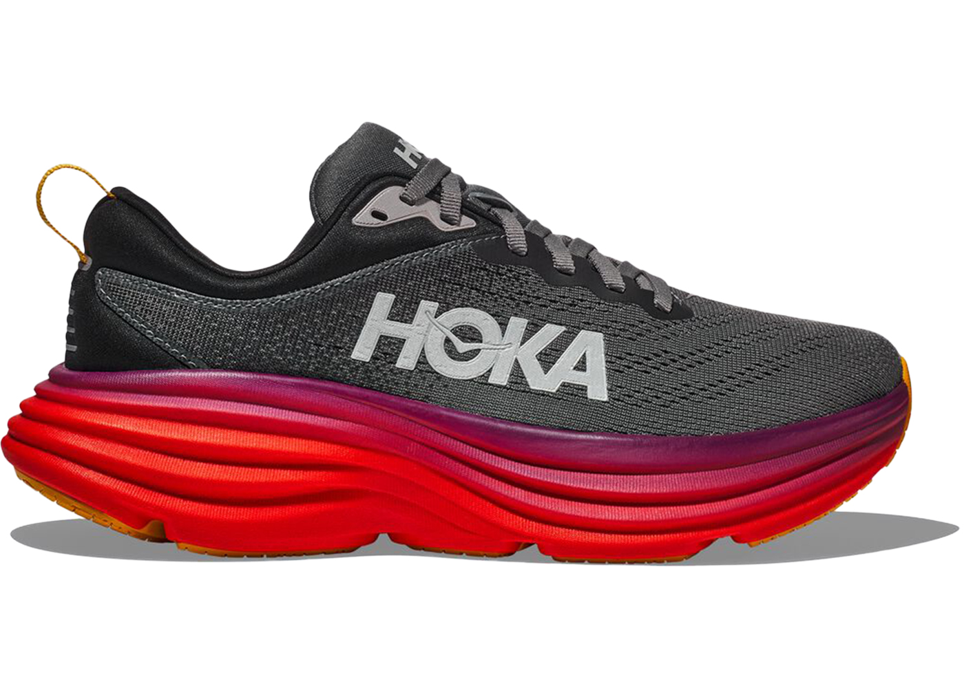Hoka One One Bondi 8 Castlerock Fiesta - vstockx