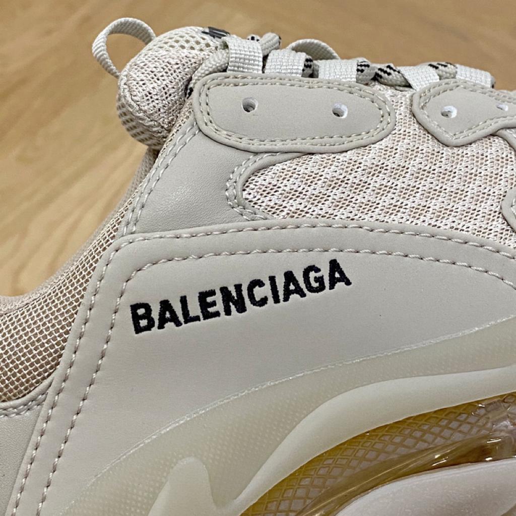 Balenciaga Triple S Clear Sole Off White - vstockx