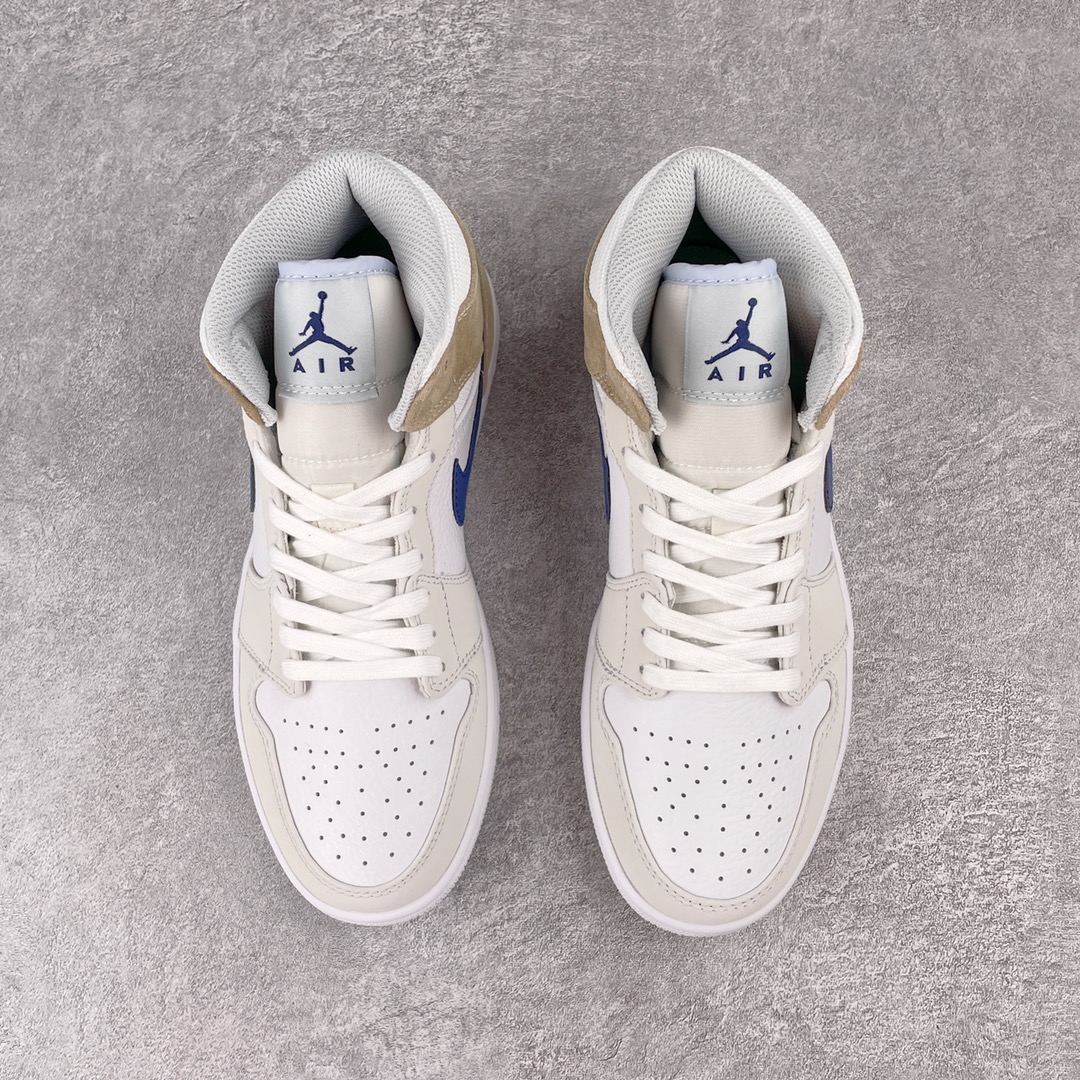 Jordan 1 Mid Tan Suede - vstockx