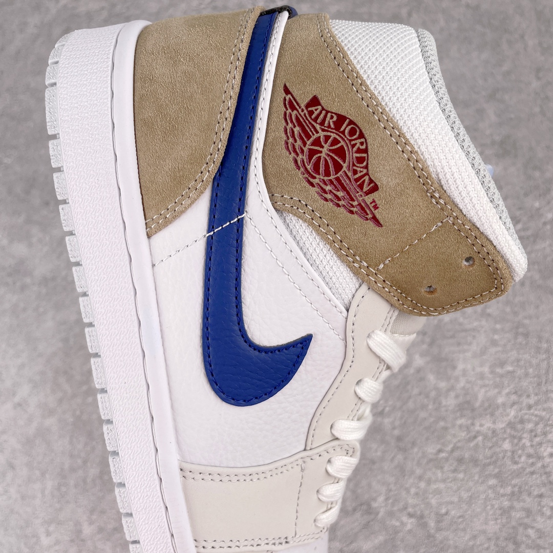 Jordan 1 Mid Tan Suede - vstockx