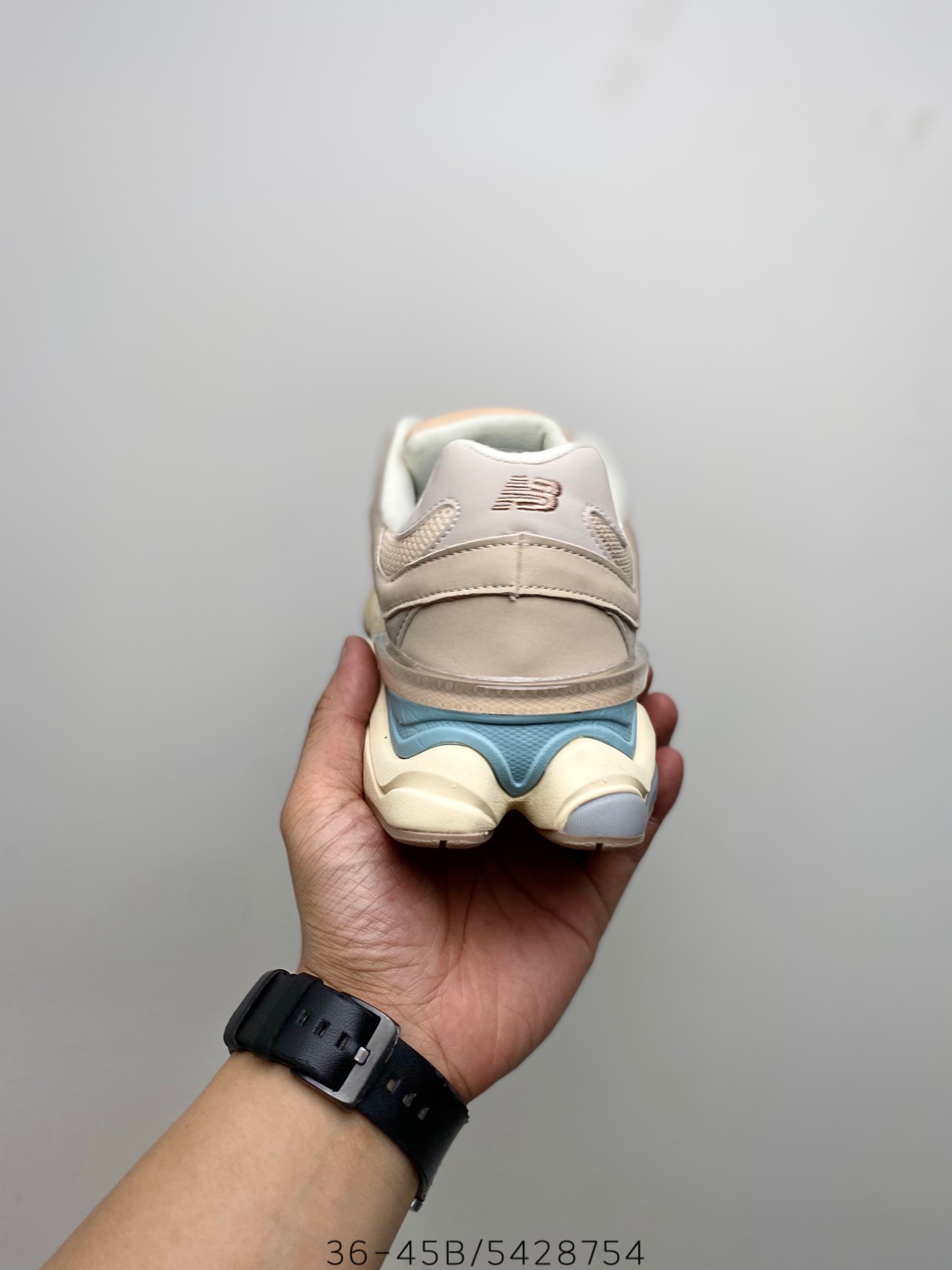 New Balance 9060 Ivory Cream Pink Sand - vstockx