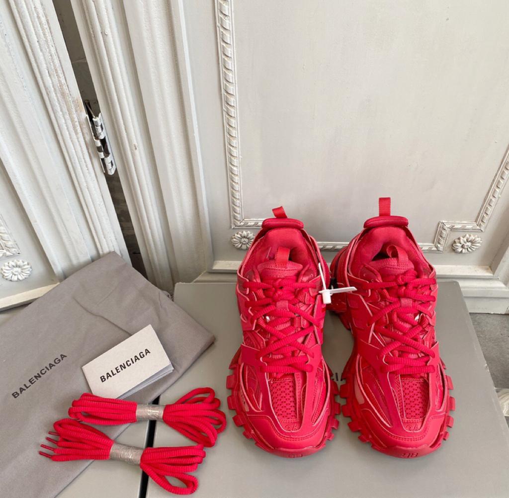 Balenciaga Track Trainer Red - vstockx