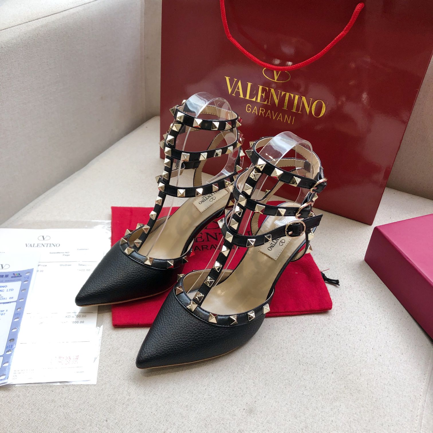 Valentino Garavani Roman Stud 65mm sandals Women 10 - vstockx