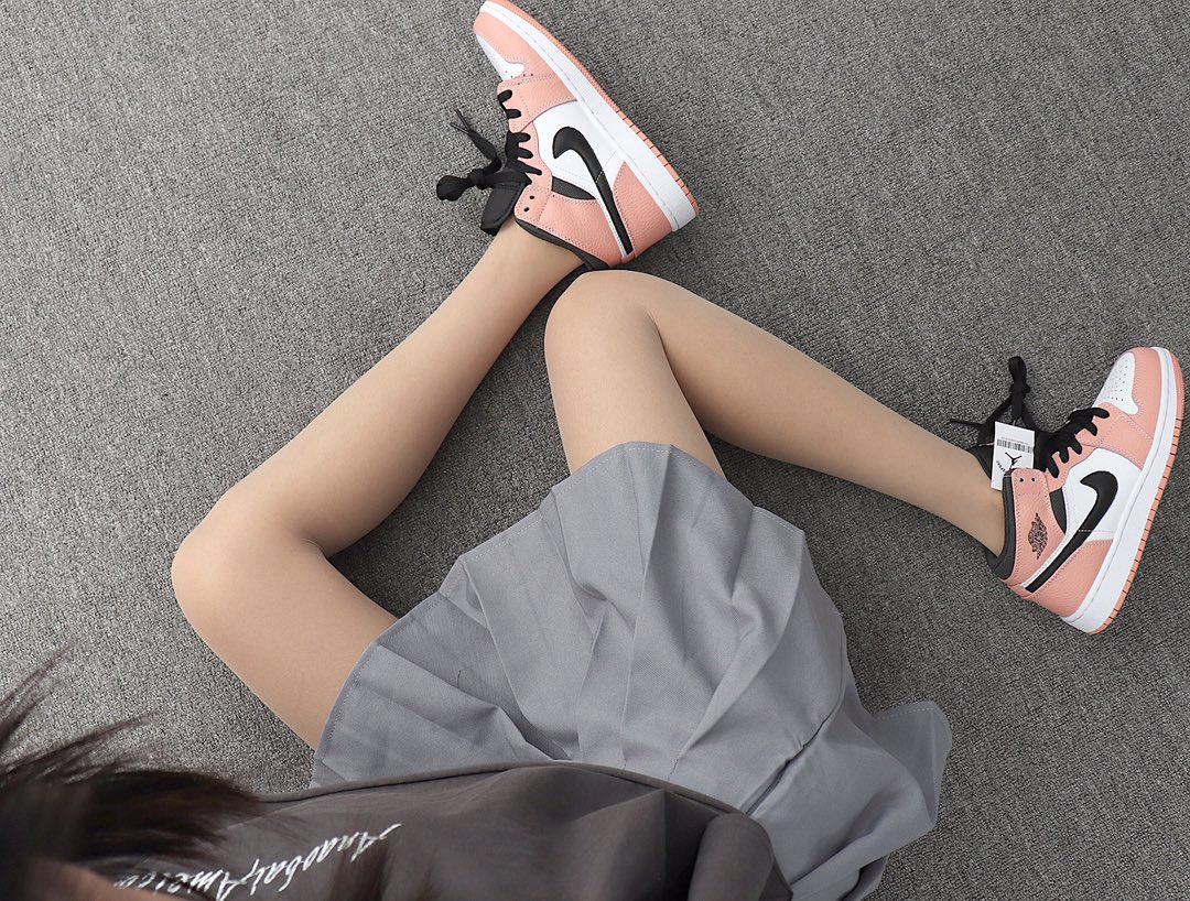 Jordan 1 Mid Pink Quartz - vstockx