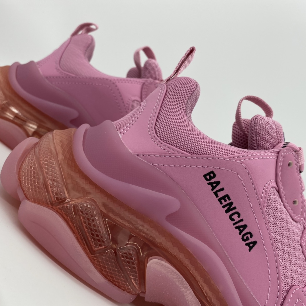 Balenciaga Triple S Clear Sole Pink (W) - vstockx