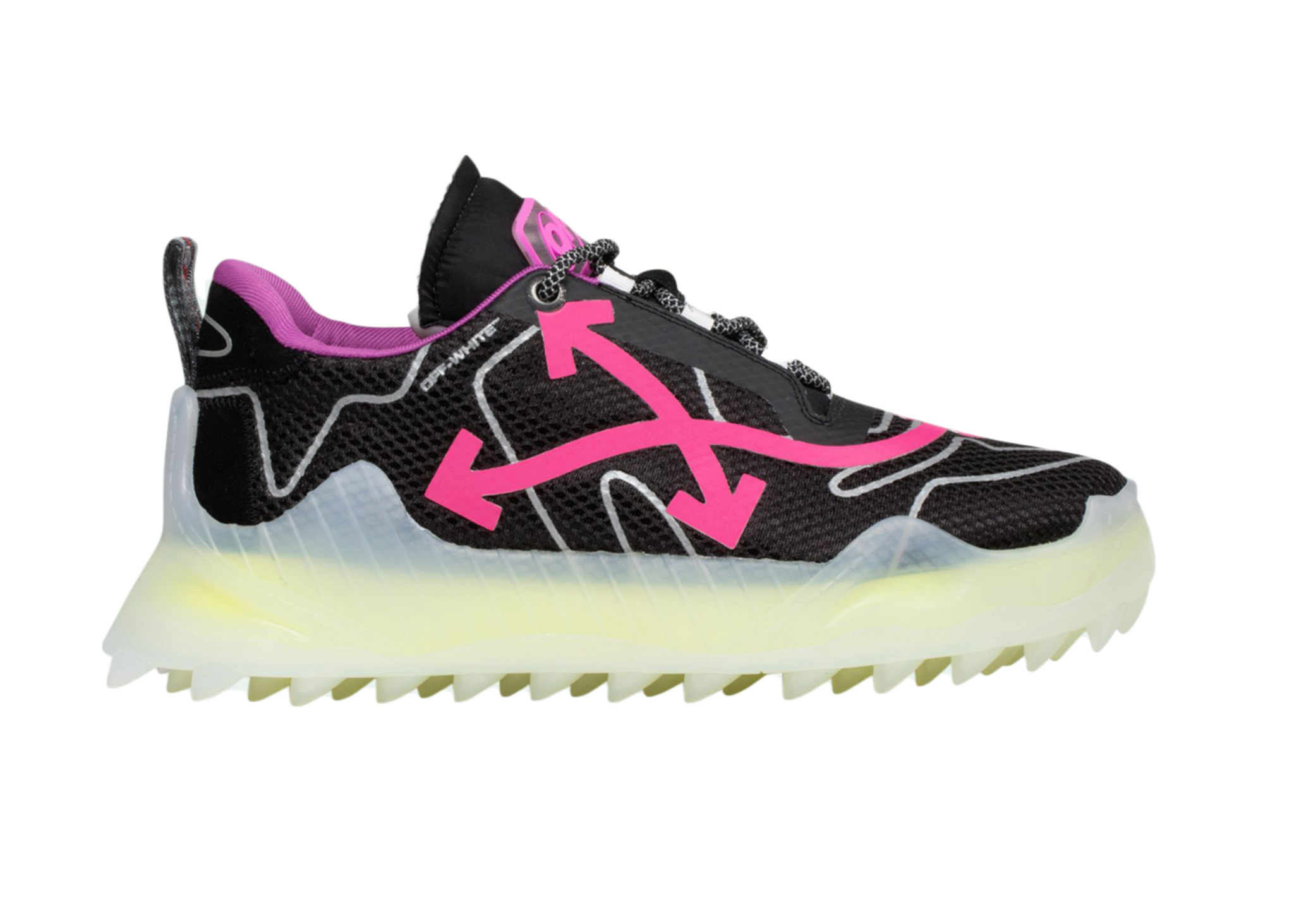 Off-White Odsy-1000 Transparent Fuchsia - vstockx