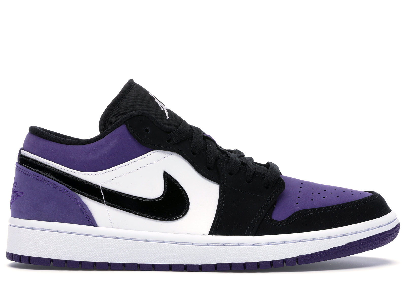 Jordan 1 Low Court Purple - vstockx